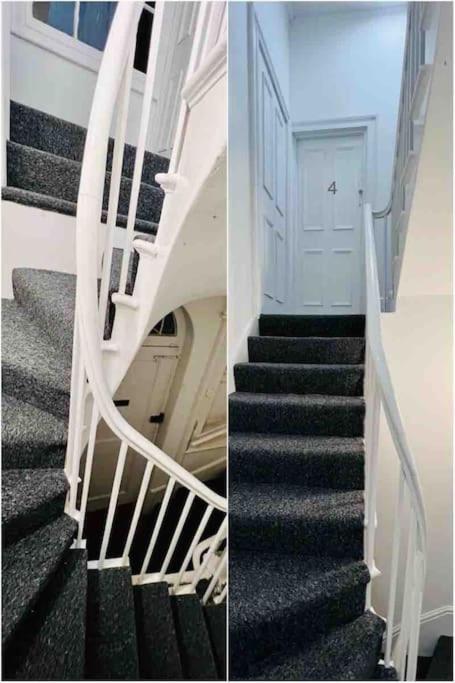 Flat 4 Marine Parade House, 1 East Cliff- Next To Dover Port, White Cliffs, Beach, Castle Exteriör bild