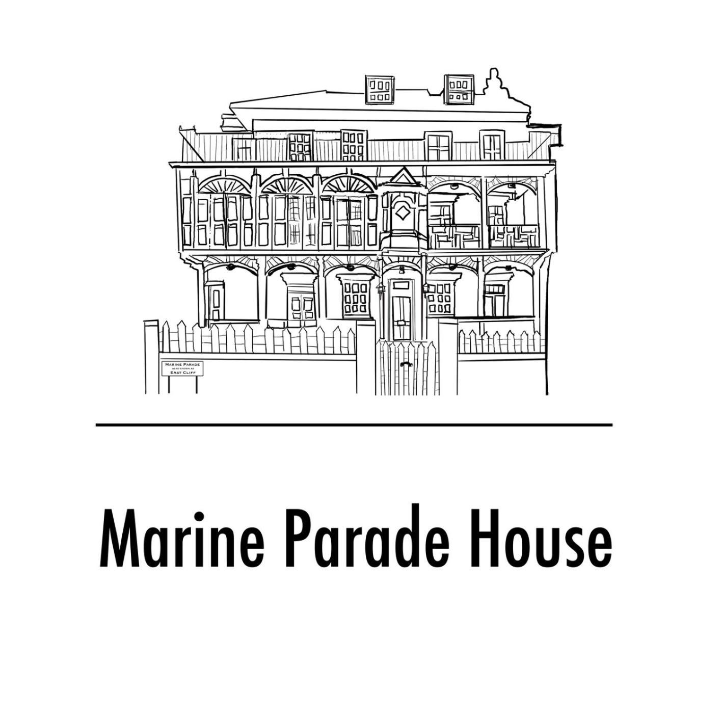 Flat 4 Marine Parade House, 1 East Cliff- Next To Dover Port, White Cliffs, Beach, Castle Exteriör bild